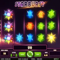 Cadoola - Slot Starburst - NetEnt